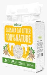 CASSAVA „BeloCat” KAČIŲ KRAIKAS - 6 L / 2,5 Kg., 100% NATŪRALUS KRAIKAS