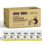 TOFU kraikas katėms „HayBro ” 7 L/2,5 Kg., (Citrinų) 100% NATŪRALUS KRAIKAS